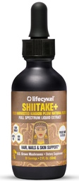 Lifecykel - Shiitake gomba kivonat Kakadu Plónium Haj, Bőr & Körömtámogatás, Anti-öregedés kiegészítő - 100% Szerves gombák, Immun boosting, C-vitamin készült az US- 2 Fl oz (csomagolás május Vary)