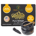 Cure wid Pure Himalayan Shilajit a férfiak és nők számára - 94,5% Fulvic Acid Resin, 500 mg 60 Servings - USA Lab- Tesztelt Organic Adaptogen for Energy, Vitality & Hormonal Balance