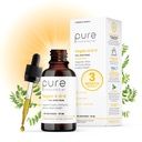 Pure Therapro Rx Vegan A-D-K Tropfen 10 Ml, Made in USA | 3 Monat Versorgung | Vitamin A (Palmitat), Liposomale Vitamin D3 (Pureshine), Liposomale Vitamin K2 (MK-4 & MK-7) Unterstützt Immunität & Knochengesundheit
