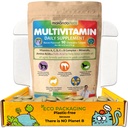 Kutya prenatális vitaminok - Multivitamin, folsav, kalcium, vas, ásványi és aminosavak. Ideális terhes, szoptató és újszülött kisállat - Senior kutya kiegészítés, teljes Puppy Multi-vitamin.