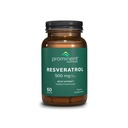 Prominent Nutrition Resveratrol Supplement, Anti-Aging und Immununterstützung, 98% Pure Trans-Resveratrol Supplement, 500 mg, 30 Tage Versorgung - 1 Pack