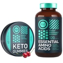 WILD FUEL Essential Amino Acid Supplement és Keto Candy MCT Oil Keto Gumies Energy, Power, and Recovery Bundle