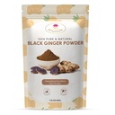 Ayur Aranya 100% Tiszta Fekete Gyömbér Powder 50g - Kaempferia Parviflora Root Powder - Natural Stamina & Energy Booster - Prémium minőség, nincs tartósítószer - Keverés vízzel, gyümölcsökkel, sima vagy tea