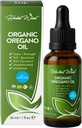 Organic Oregano Oz - 1 Fl Oz (30ml), 80% Carvacrol USDA Oregano olaj folyékony cseppek, koncentrált növényi alapú, nem-GMO, növényi kiegészítők