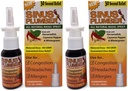 Sinus Plumber Forró Pepper Orrspray Congestion Allergia Relief - 2 üveg Deal
