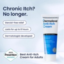 Dermeleve Back Bundle of Steroid Free Anti- Itch Cream Extra Strength 4 oz + Back Applicator (2 Fects)