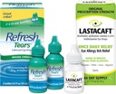 Bundle of Refresh Könnyek Kenőszer Szemcseppek, 2 Count (Pack of 1) + Econacaft Egyszer Napi Szemallergia Itch Relief Drop, 60 Day Supply, 0.17 Fl Oz (Pack of 1)