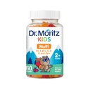 DR MORITZ Kids Multivitamin Gummies 14 Essential Vitamins Daily Supplement for Ages 2 + ACDE Vegetarian B6 B12 Cink Biotin Gummy Multivitamin Children- (60 gróf)