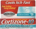 Cortizone- 10 Hűtés Relief Anti- Itch Gel 1 oz (3 darabos csomag)