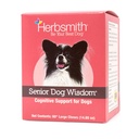 Herbsmith Senior Dog Wisdom – Dog Dementia Supplement – DHA for Senior Dog Brain Health - Senior Supplement for Dogs- 60ct Large Chews