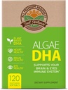 Algae DHA 120 Softgels x 1 Box - Vegan Omega3 Supplement, Pure Plant- Based Carrageenan, DHA and Algae Oil (120 Count)