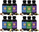 All-Natural Equiple Oil, Mini Oil Sampler Set tiszta C60 ESS60, Immun Support and Joint Supplement with Olive Oil, Avocado Oil & MCT Coconut Oil, Set of 12, 2 Oz Each