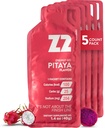 Z2 Dragon Fruit Energy Gel Performance - 25g Carb, 204 mg nátrium, elektrolitok, edzés előtt és alatt, növeli a futási, kerékpározás, kerékpározás, és sport - 5- Count Pack
