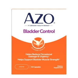 AZO Bladder Control Go- Less Daily Supplement 124; Helps reduce composite Urregional Urregates *