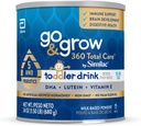 Go & Grow 360 Total Care by Animac Toddler Nutritional Drink, Van 5 HMO, Powder, 24- oz Can