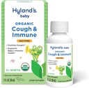 Hyland Baby Organic Cough Szirupja és Immun Support Agave, Elderberry és Gránátalma, Soothes Cough, és támogatja immunitás, Daytime, 2 Fl. Oz.