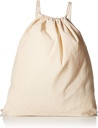 TBF 12 Pack Tömeges Cotton Canvas Drawstring Backpack Bags (14 "W x 18" H) - Tökéletes DIY, kézműves, események és több