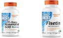 Orvos legjobb Trans- Resveratrol 600 mg 60 Count & Fisetin 100 mg 30 Count