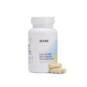 Nouel - 124; Skin + Máj + Immuntámogatás - 124; Az ivóvízhez való hasznosítás kiegészítése; Tej-thistle, NAC, Hyaluronic Acid, CoQ10, Biotin, Antioxidant - 124; 40 Kapszula