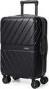 BAGSMART Carry On poggyászok 22x14x9 Légvonalban jóváhagyott TSA Lock, 1OO% Polycarbonate Hardside poggyászok Spinner Wheels, Tartós Hard Shell Carry On Suitcase 20 inch