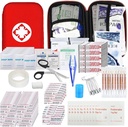 Autó elsősegély kit 275Pcs túlélési felszerelés Home Travel Size kis sürgősségi Kit taktikai túrázás EVA Camping Essentials Backpack Sports Office Sürgős baleset