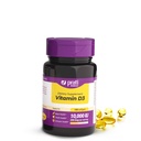 D3-vitamin 10 000 NE - 100 Softgels - Támogatja a Defense System, Csont- és izomrendszer - Családi méret