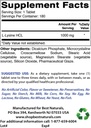 L- lizin 1000mg & C-vitamin 1000 mg