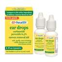 A + Health Earvial Removal Drop, Carbamid Peroxid 6,5%, Készült az USA, Twin Pack, 1 fl Ounce (Két 0,5 fl oz palack)