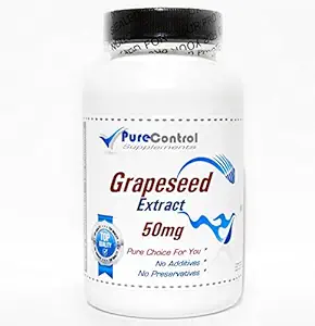Grapeszeed kivonat 50 mg / / 100 kapszula / / Tiszta / / PureControl kiegészítők