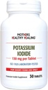 Kálium Iodide 130 mg KI Supplementa 124; 30 Thyroid Support X4; Jód - YODO Naciente