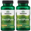 Swanson PectiPure Modified Citrus Pectin- Supports Digestive Health and Cellular Health- Delivers Minimum 82% Galacturonic Acid- Natural Wellness Supplement (60 kapszula, 600mg, Egyenként) 2 Pack