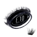 Lashify Extreme 10mm Gossamer DIY Eyelash Extensions újratöltés, fekete, könnyű hamis pillák hozzáadása Tremanous Volume
