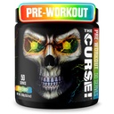 JNX SPORTS The Curse! Előkészítő por a férfiak és nők számára, koffein, Beta-Alanine, kreatin, L- citrullin, 50 szervadékok, Sour Candy Flavor - Boost Energy, Erő & Focus