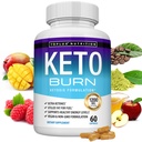 Toplux Keto Burn Pills Ketosis Fogyás - 1200 Mg Ultra Advanced Natural Ketogen Fat Burner Ketone Diet férfiaknak 60 kapszula kiegészítés