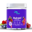 Vital Rise ® Hydrate! - Berry Blast - Hidratációs Powder Packaets - 124; Alacsony nátriumtartalmú elektrolit ital Mix Mix 124; Easy Open Single- Serving Stick
