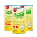 Almased Vanilla Meal csere shake - Low- Glycemic High Plant Base Protein Powder- Táplálkozási Súly Health Support Supplement - Vanilla Flavor - 17,6 oz (1.1 font (3 csomag))