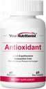 Antioxidáns Softgel - Astaxantin Algák, Ergotionein - 60 Counts, 60 Day Supply