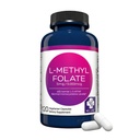 MD Life L- Metilfolát 5 mg kiegészítés - Professional- Grade Active L Metilfolát kiegészítés - 120 kapszula - L- Metilfolát 5mg - Maximális hatáserősség MTHFR W / Essential Amino Acides