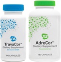 Neuroscience Mood + Adrenal Set - AdreCor + TravaCor (2 termék, 180 kapszula, 60 kapszula)
