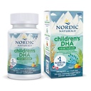 Nordic Naturals Children 's DHA Vegetarian - Kids DHA Omega3 Supplement -Algae Oil - Berry Lemonade Mini Chewables - Plant- Based Formula for Ages 3 + - 120 Soft Gels - 40 Servings