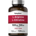 Piping Rock L- Arginine L- Citrulline Supplement 1500 mg