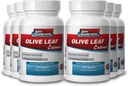 Sport kiegészítők Olive Leaf kivonat erős antioxidáns, Immunrendszer egészség 500mg (6 üveg, 360 kapszula)