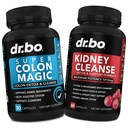 Colon Cleanser Detox & Kidney Cleanse - 15 napos Colon Cleanse Tablets Probiotic & Kidney Detox Support Supplement Cranberry - Bowel Mozgási kiegészítők intestinális gyomor puffadás Gut & Kidney
