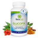 Glucofix - Berberine Supplement - Kräuterergänzung mit Zimt, Gymnema, Berberine, Bitter Melon und Turmeric - 120 Kapseln