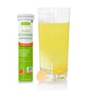 Igennus Super B- Complex Methyllated Liquid B- Vitamin Effervescent Supplement, Fast Action Energy Drink, koffein & Sugar- Free, Orange Flavor, Vegan, 20 tabletta