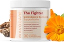 MavoCare Boric Acid Suposaces for Women - 600mg Calendula & E-vitamin - BV & Eastern Infection Support, pH Balance, Odor Relief, Fast- oldás, nedvesítő, Vegan Formula