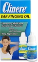 Klinere fül csengő olaj könnyàtés, fül cseppek, hogy segítsen megállítani a csengés a fülek, Tinnitus Relief, Zajok fülek, fájdalom és a kényelmetlenség, enyhíti fülcsengés, zümmögés, Clicking Homeopátiás olaj, .5 fl