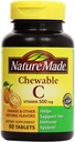 Természet Készült - C-vitamin 500 mg, 120 rágótabletta (Twin Pack 2 x 60)