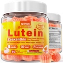 Zuckerfreie Lutein Zeaxanthin ergänzt Gummi (25mg) Vitamine A, C, E, Bilberry, Astaxanthin - Kokosöl für bessere Absorption - Erwachsene &amp; Teens Vision Gesundheit, Augenfarbe, trockene Augen - Vegan, 60Cts