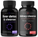 NutraChamps Máj Tisztító kapszula és vese Tisztító kapszula 2 Pack Bundle